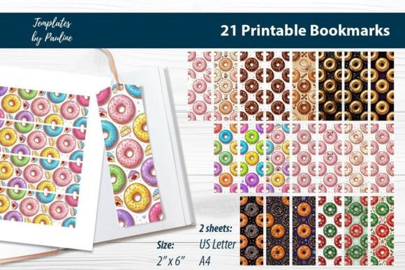 Donut Teacher Bookmark Printable Bundle: A Sweet Solution for Reading Engagement