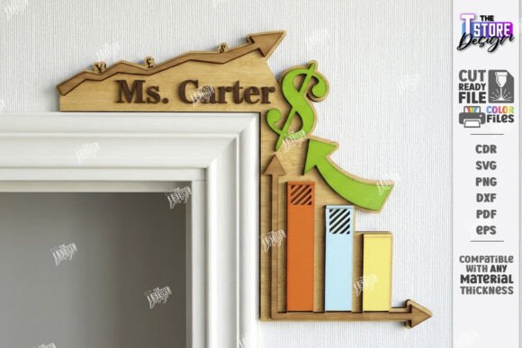 Elevating Educational Spaces: The Strategic Value of Teacher Door Corner Sign Laser Cut CNC Designs