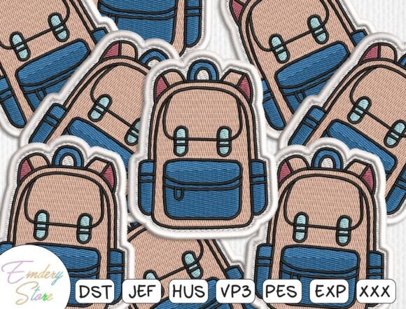 Evaluating the Cute Student Bag Patch Embroidery File for Personalized School Accessories