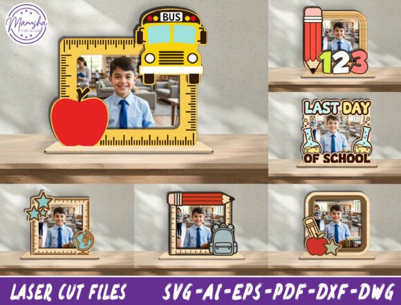 Evaluating the School Photo Frame Laser Cut SVG Bundle for Personalized Keepsakes