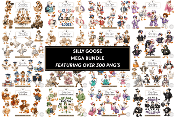 Silly Goose Ultimate Clipart Mega Bundle