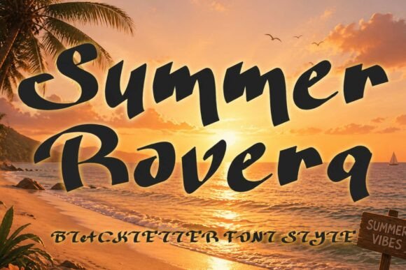 Summer Rovera: A Modern Brush Font for Creative Expression